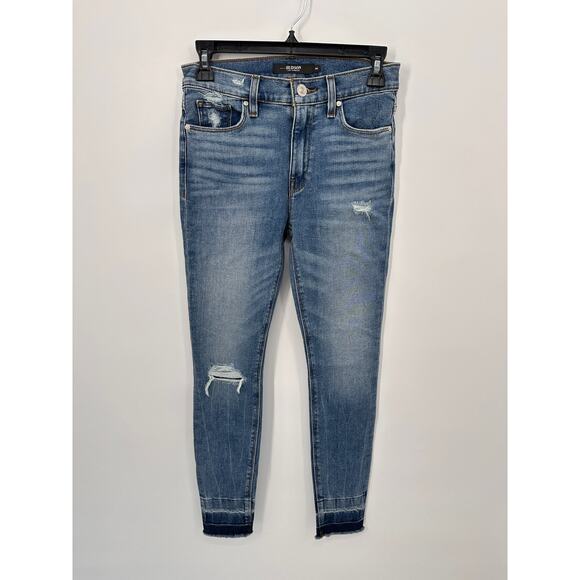 HUDSON JEANS NWT Nico Skinny Denim Jean in Roses Wash // 26 - Picture 3 of 12
